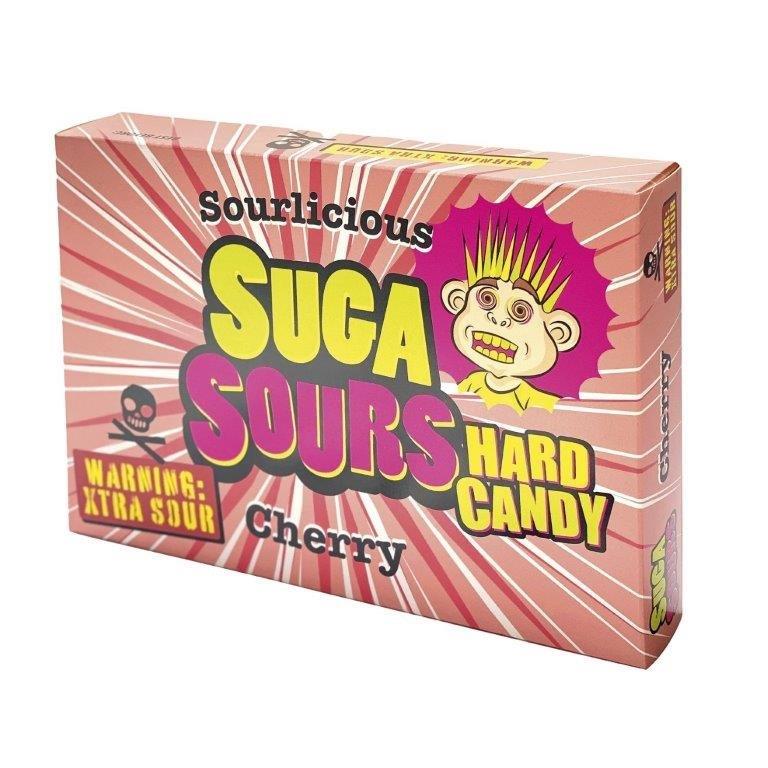 DUNIYA | Suga Sours Xtrasour Cherry Flavour Candy 100g Thumbnail