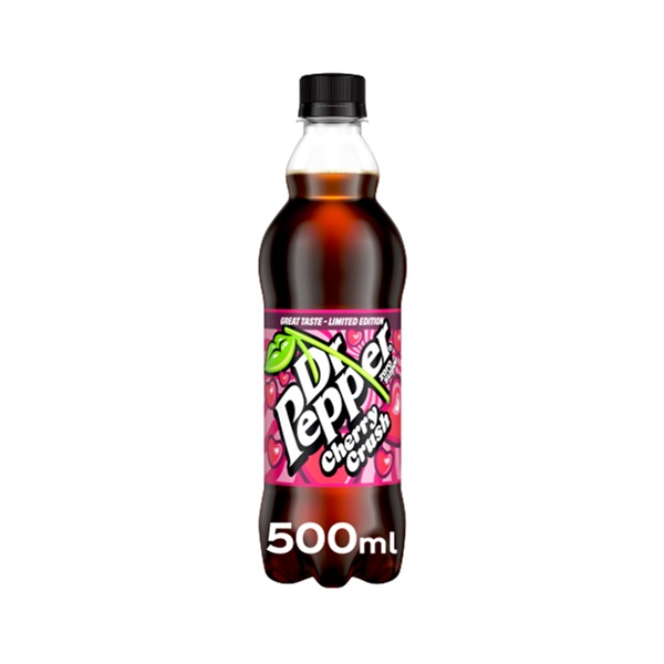 Dr Pepper Zero Cherry Crush 500ml Ltd NEW