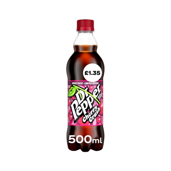 Dr Pepper Zero Cherry Crush 500ml Ltd PM £1.35 NEW