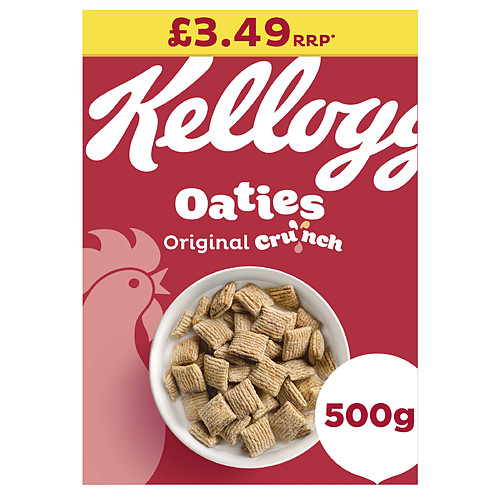 Kelloggs Oaties Original 500g PM £3.49 NEW