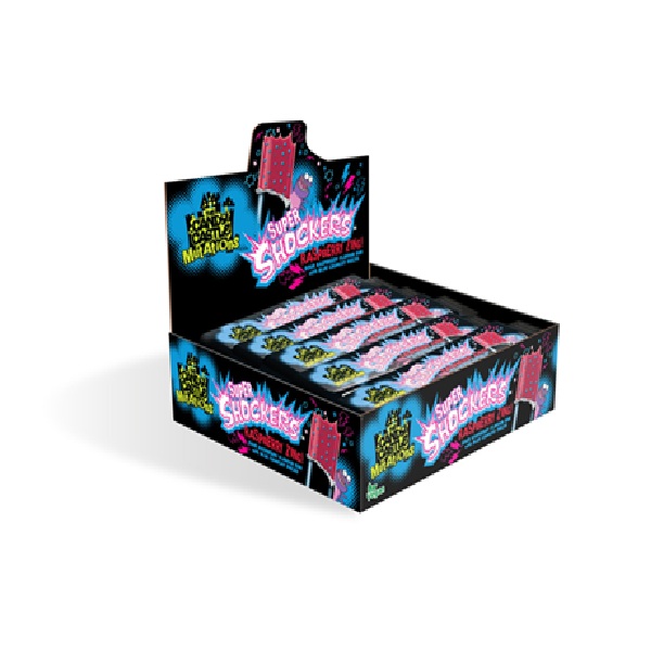 Candy Castle Weirds Pink Rasp Blue Rasp Weirds Shocker Bar 22g