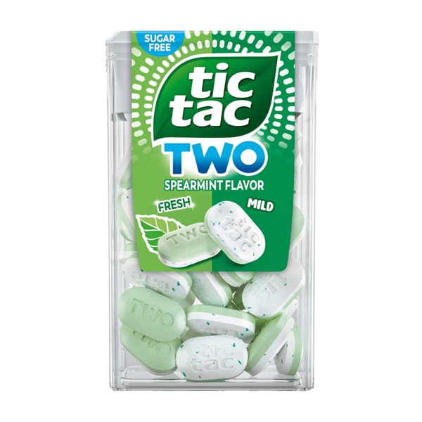 Tic Tac Two Mild Spearmint Sugar Free 38.5g