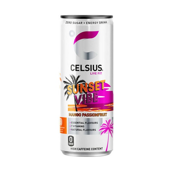 DUNIYA | Celsius Energy Sunset Vibe 335ml NEW Thumbnail