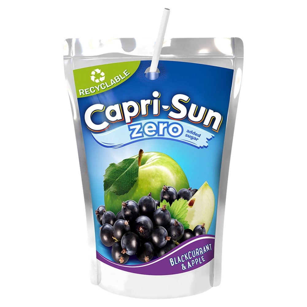 Capri Sun Zero Apple & Blackcurrant 200ml