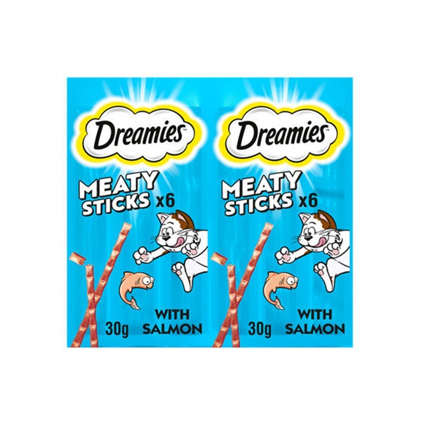 Dreamies Meaty Sticks & Salmon 30g