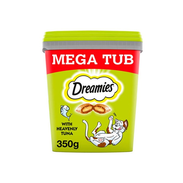 Dreamies Cat Treats With Tuna Flavour Megatub 350g