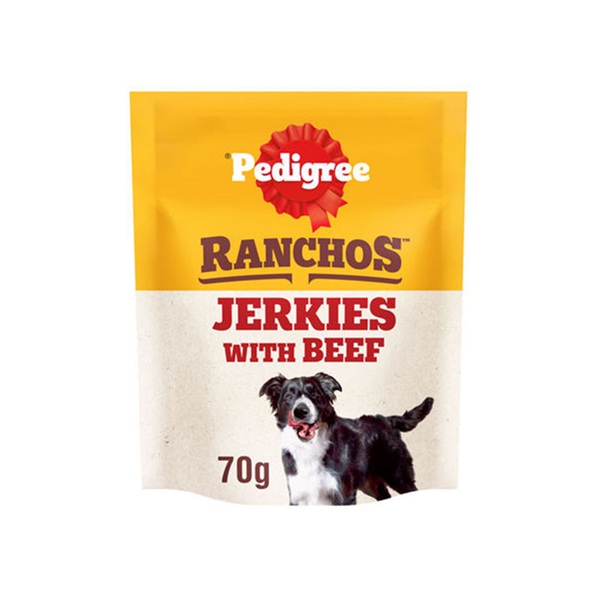 Pedigree Ranchos Jerkies & Beef 70g