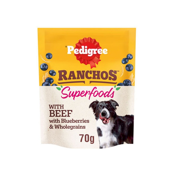 Pedigree Ranchos Superfoods & Beef 70g