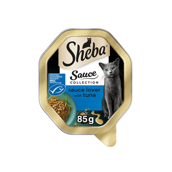 DUNIYA | Sheba Sauce Collection Cat Tray & Tuna 85g Thumbnail