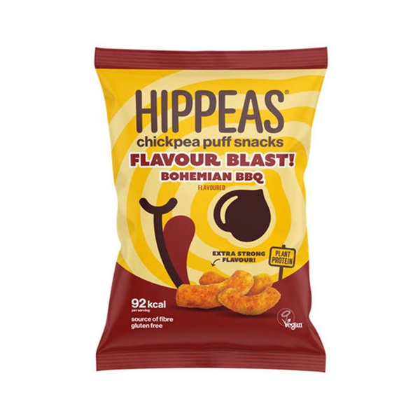 Hippeas Chickpea Puffs Bohemian Bbq 22g