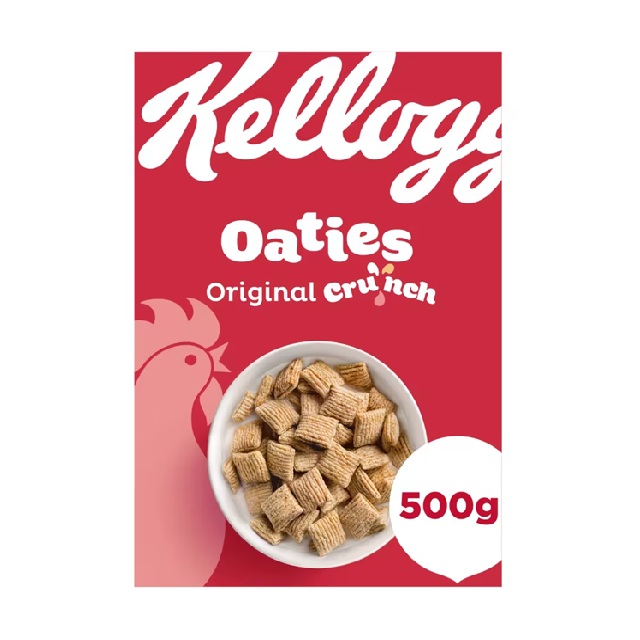 Kelloggs Oaties Original Crunch 500g NEW