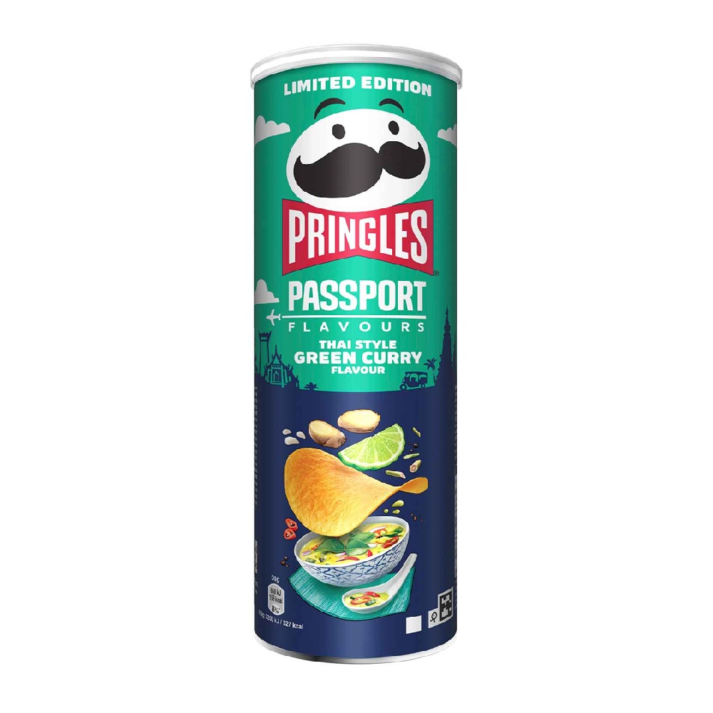 Pringles Passport Thai style Green Curry 165g NEW