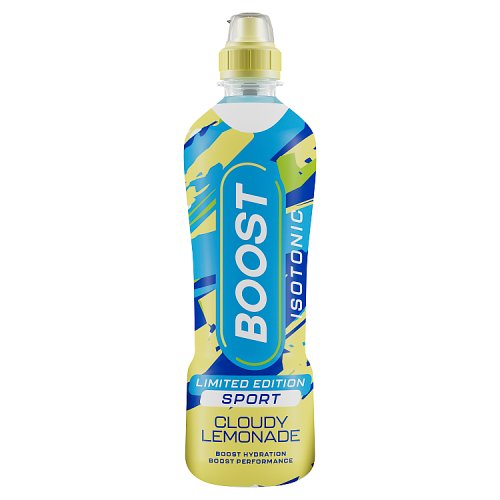 DUNIYA | Boost Sport Cloudy Lemon 500ml PM 89p Ltd Thumbnail