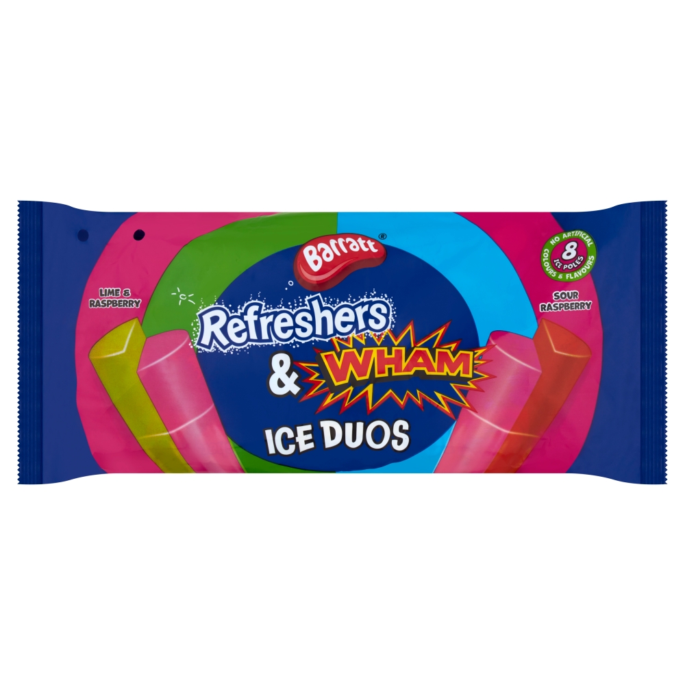 Barratt Refreshers & Wham Ice Duos 640ml