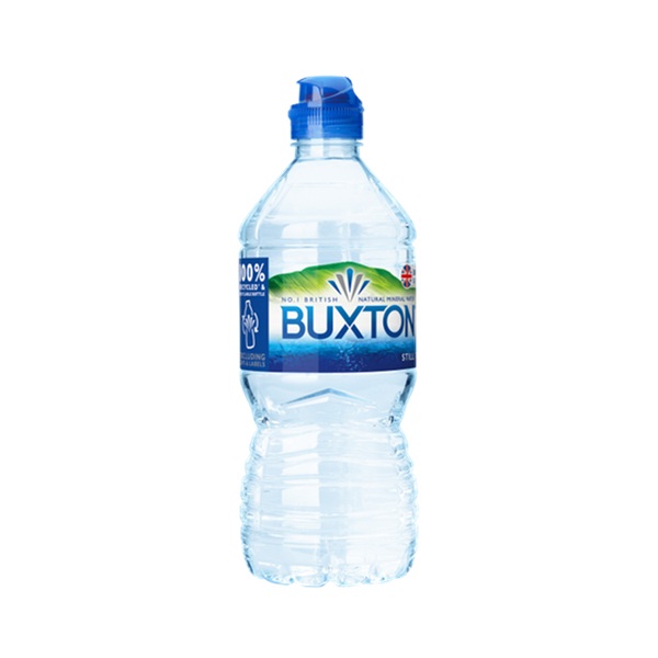 Buxton Mineral Water Sports Cap 750ml (Boxed Case)