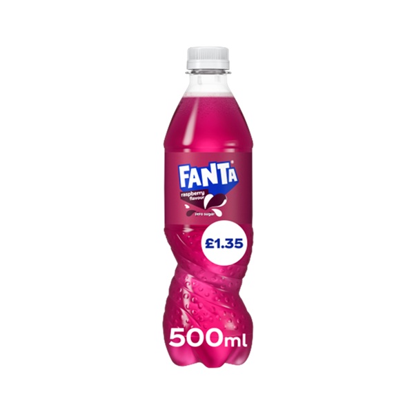 DUNIYA | Fanta Raspberry Zero 500ml PM £1.35 NEW Thumbnail