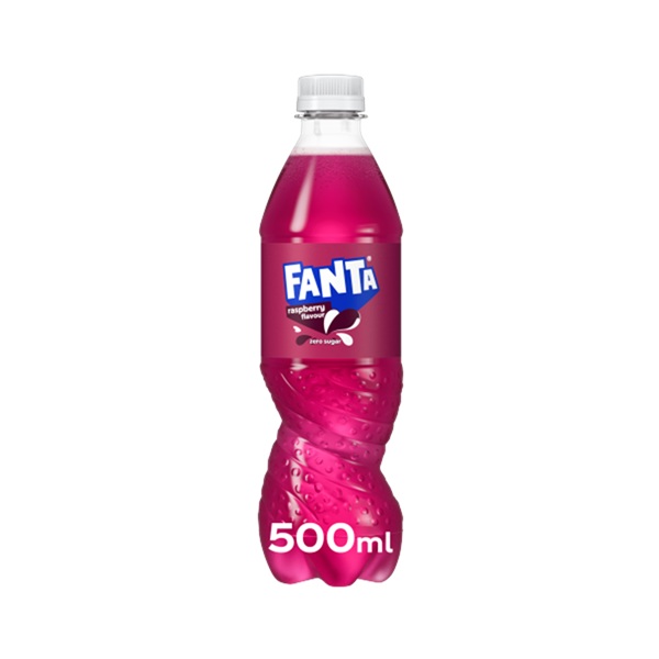 Fanta Raspberry Zero 500ml NEW