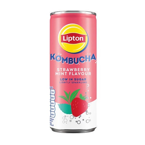 DUNIYA | Lipton Kombucha Strawberry Mint 250ml NEW Thumbnail