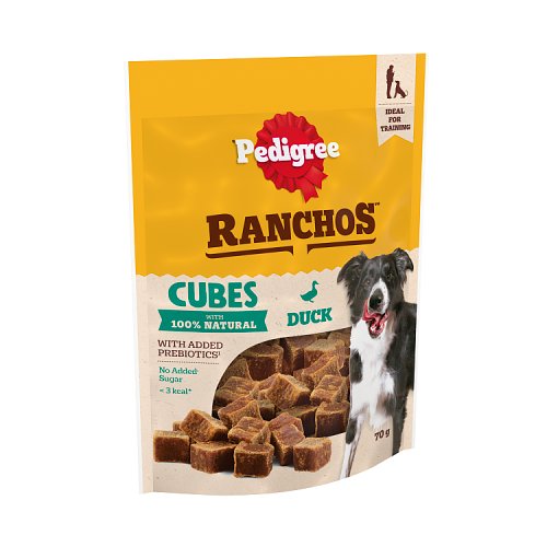 Pedigree Ranchos Reward Cube Treat Duck 70g