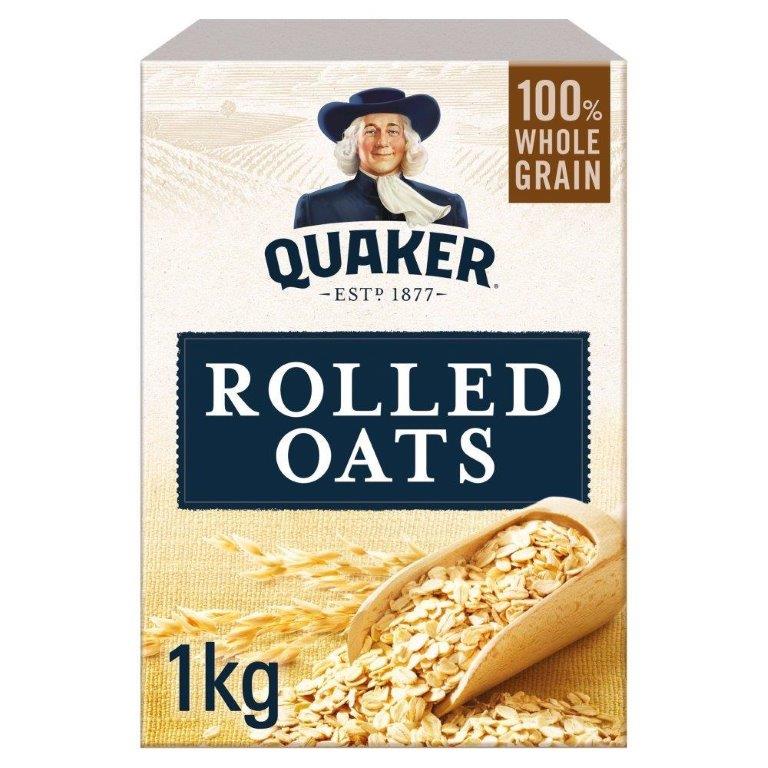 Quaker Porrdige Rolled Oats 1kg (HS)