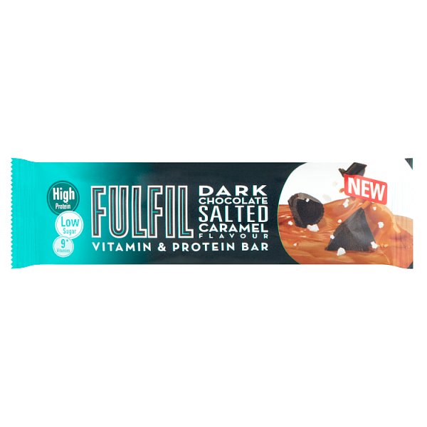 Fulfil Dark Salted Caramel Bar 40g (HS)