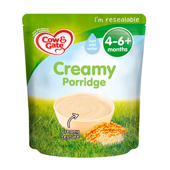 Cow & Gate Creamy Porridge 4M 125g (HS)