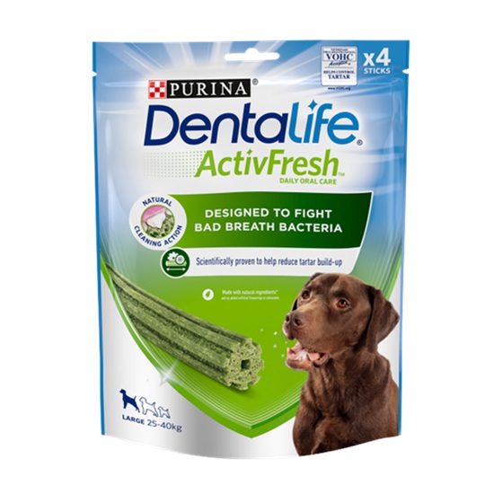 Dentalife ActivFresh Daily Oral Care Large 25-40kg 142g