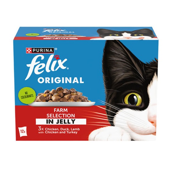 Felix Original Farm Selection In Jelly (12 x 85g)