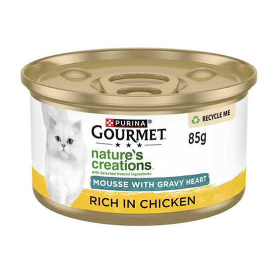 Gourmet Natures Creations Gravy Heart Chicken 85g