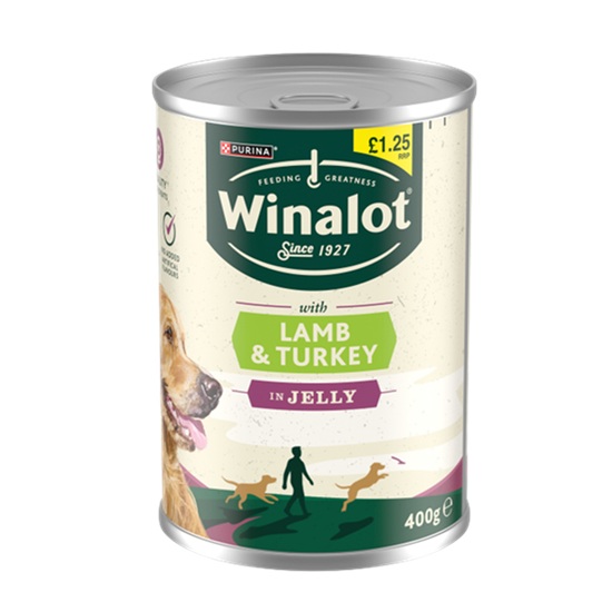 Winalot Classics Lamb Turkey 400g PM £ 1.25