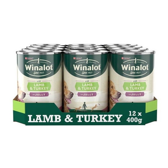 Winalot Cassics Lamb Turkey in Jelly (12 x 400g)