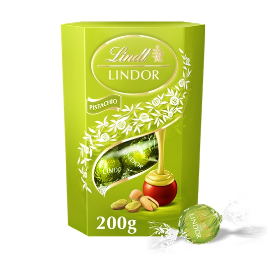 DUNIYA | Lindt Lindor Pistachio Milk Chocolate Truffles 200g NEW Thumbnail