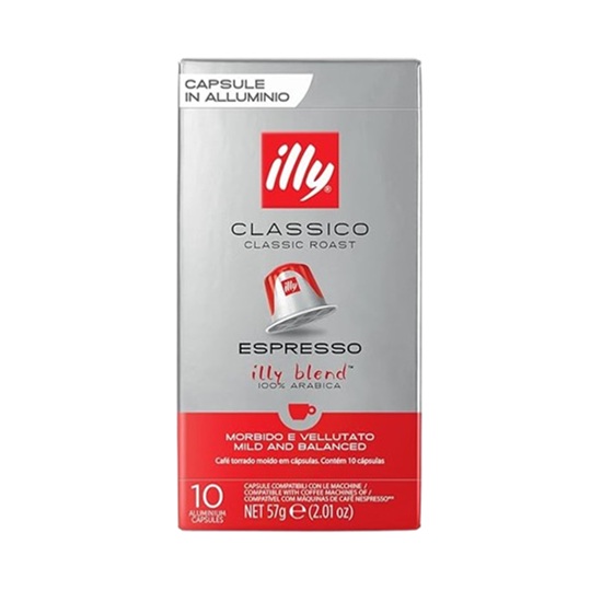 Illy Coffee Nespresso Classico Coffee Pods 10s