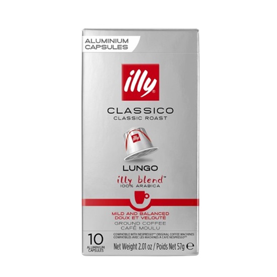 DUNIYA | Illy Coffee Nespresso Lungo Classico Coffee Pods 10s Thumbnail