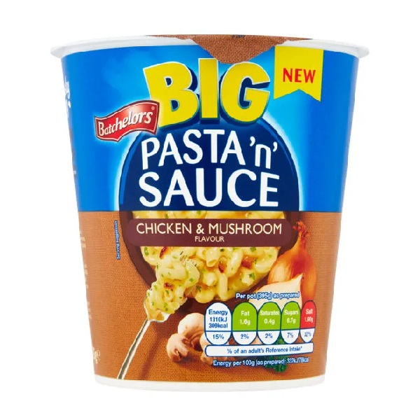 Batchelors Pasta n sauce Big Pot Chicken & Mushroom 85g