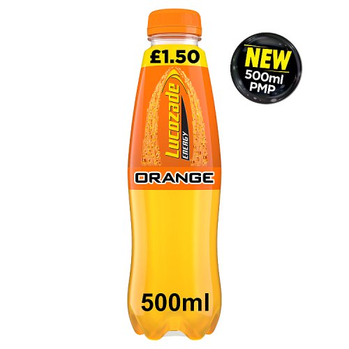 Lucozade Energy Orange PM £1.50 500ml