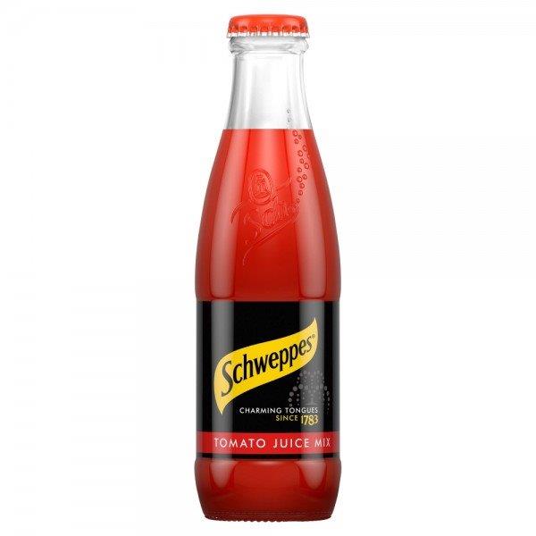 Schweppes Tomato Juice Glass 200ml