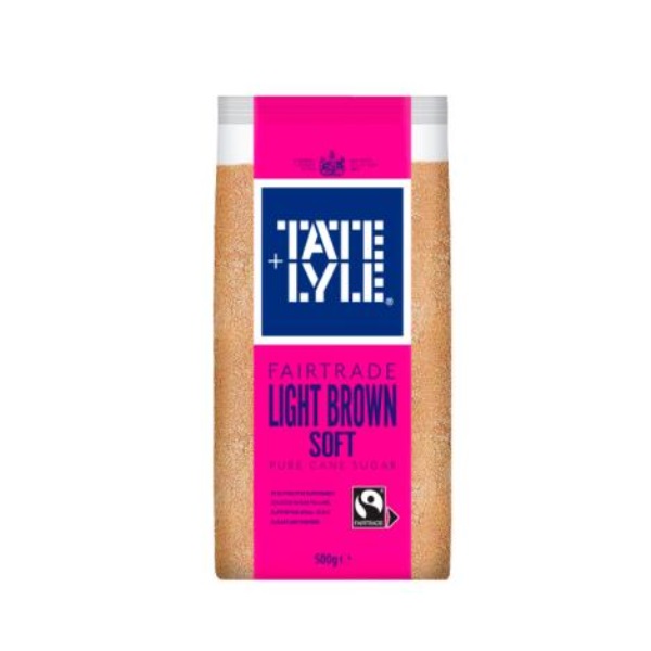 Tate & Lyle Light Brown Soft Sugar 500g