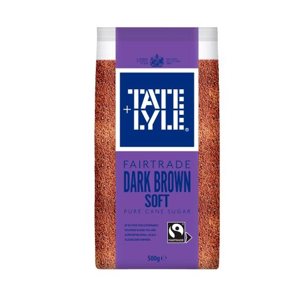 Tate & Lyle Dark Brown Soft Sugar 500g