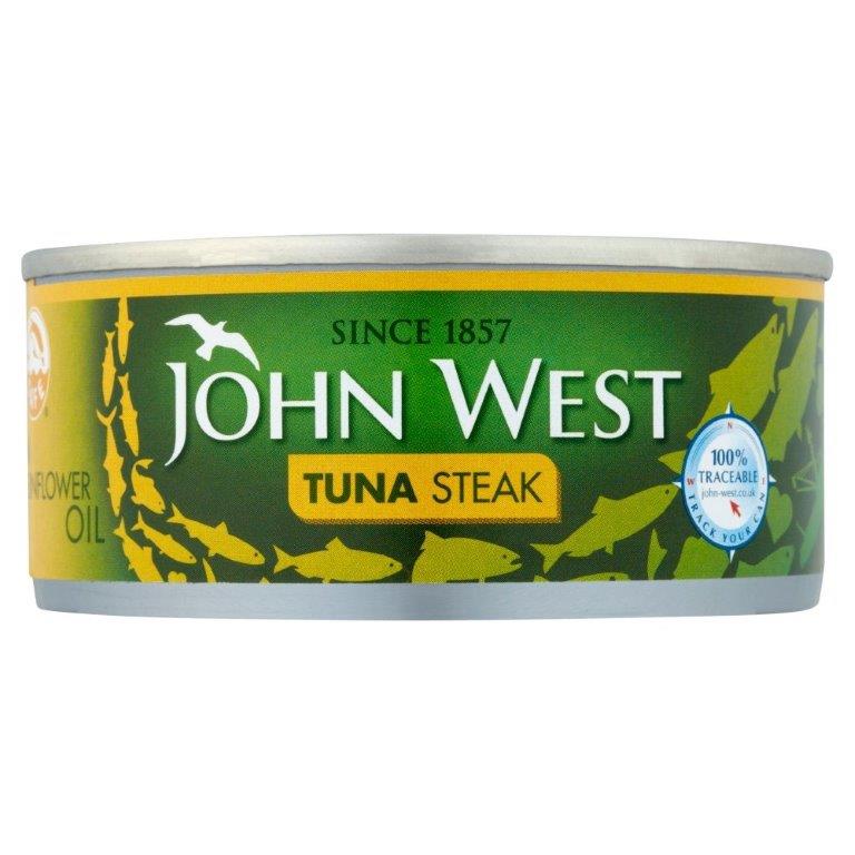 John West Tuna Steak Sunflower Oil 160g