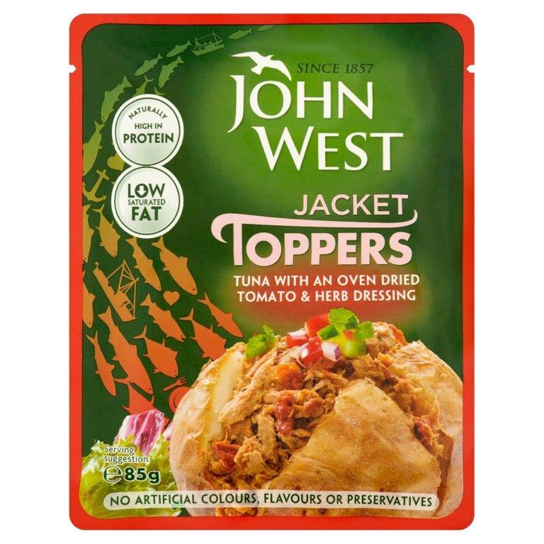 John West Jacket Toppers Tomato & Herb 85g