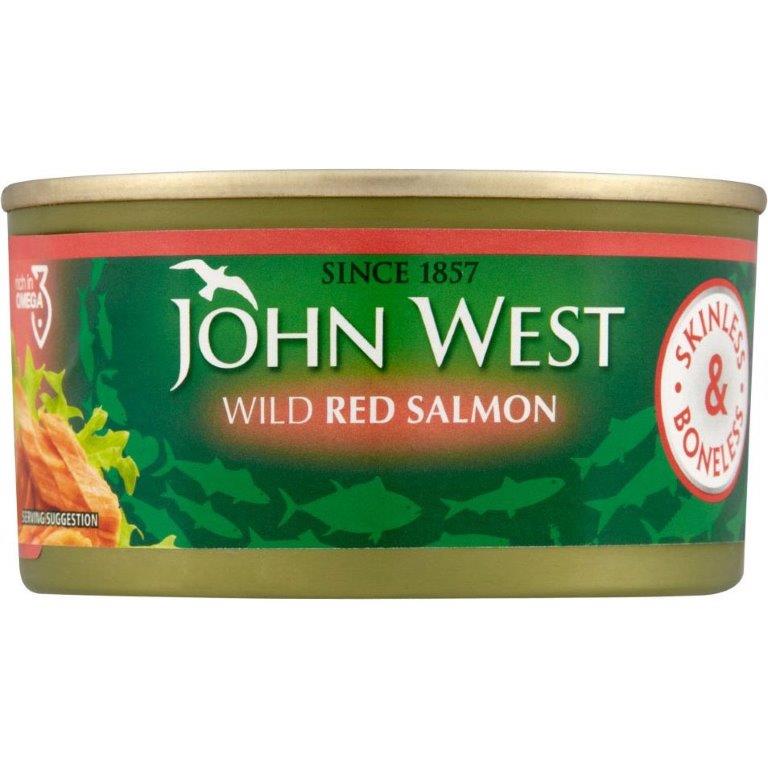 DUNIYA | John West Red Salmon Skinless & Boneless 170g Thumbnail