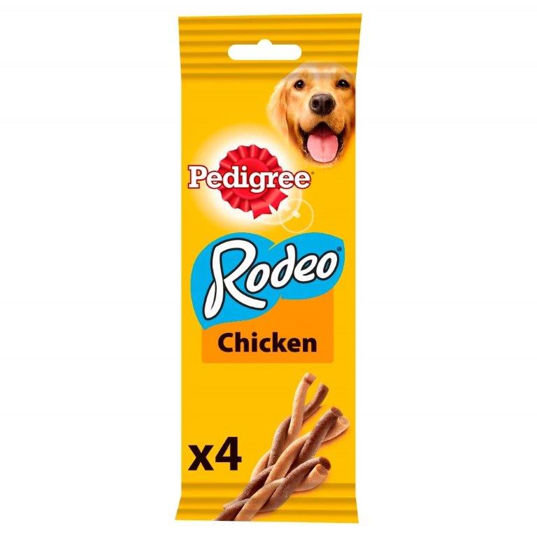 Pedigree Rodeo Dog Treats With Beef 4 Stick 70g