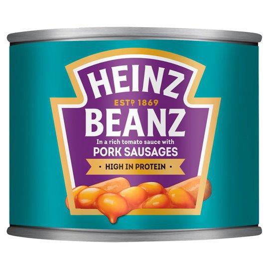 Heinz Baked Beans & Pork Sausages 200g 