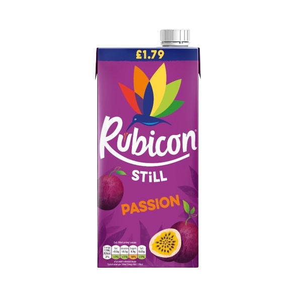 Rubicon Passionfruit PM £1.49 1Ltr