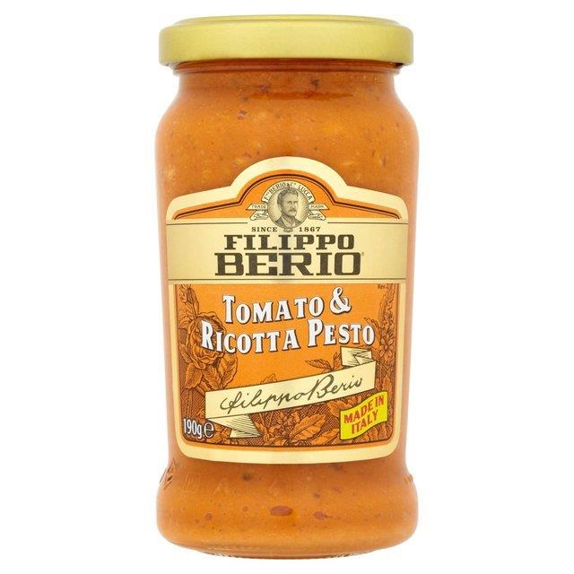 Filippo Berio Pesto Tomato & Ricotta 190g