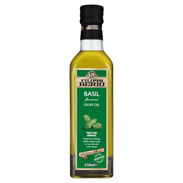 DUNIYA | Filippo Berio Olive Oil With Basil 250ml Thumbnail