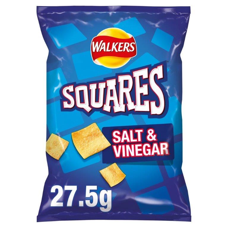 DUNIYA | Walkers Squares Salt & Vinegar 27.5g Thumbnail