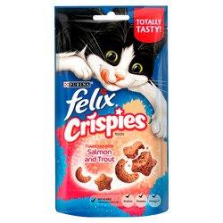 Felix Crispies Bag Salmon & Trout 45g