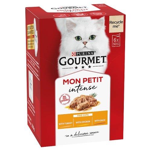 Gourmet Mon Petit Fine Cuts Pouches Poultry (6 x 50g)